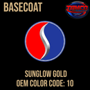 Tamco Paint Studebaker Sunglow Gold Code 10 OEM Basecoat