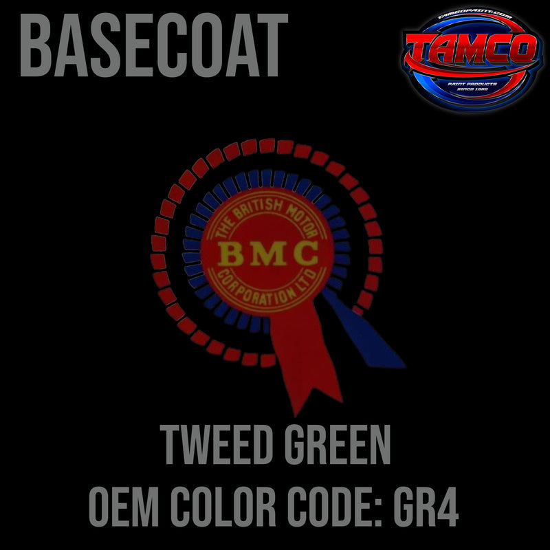 BMC Tweed Green | GR4 | 1974 | OEM Basecoat