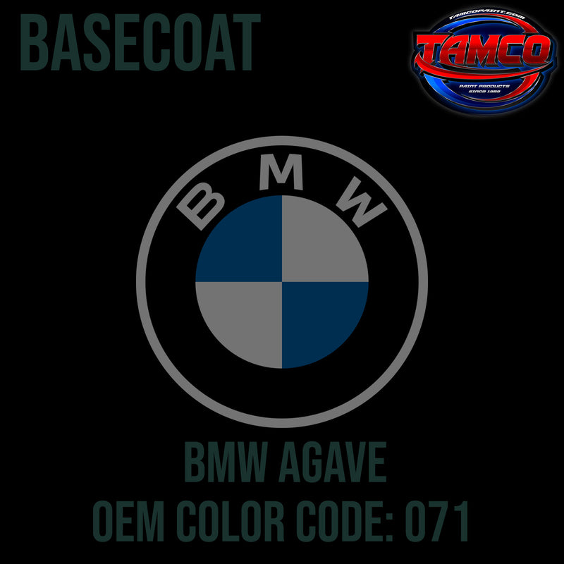 BMW Agave | 071 | 1970-1973 | OEM Basecoat