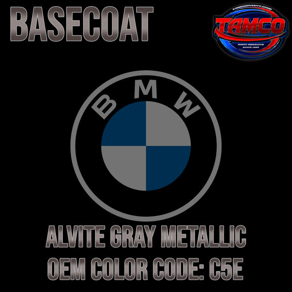 BMW Alvite Gray Metallic | C5E | 2021-2023 | OEM Basecoat