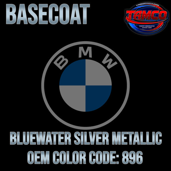 BLUEWATER SILVER METALLIC OEM BASECOAT