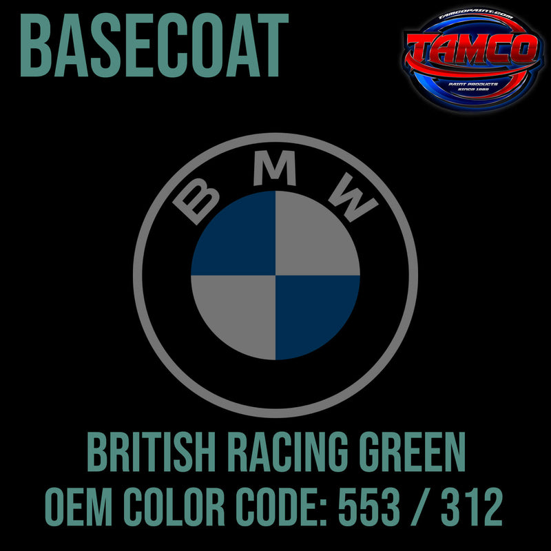 BRITISH RACING GREEN OEM BASECOAT