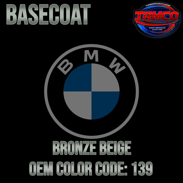 BMW Bronze Beige | 139 | 1990 | OEM Basecoat