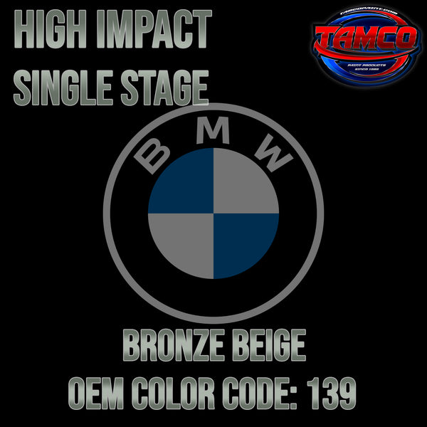 BMW Bronze Beige | 139 | 1990 | OEM High Impact Series Single Stage