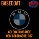 COLORADO ORANGE OEM BASECOAT