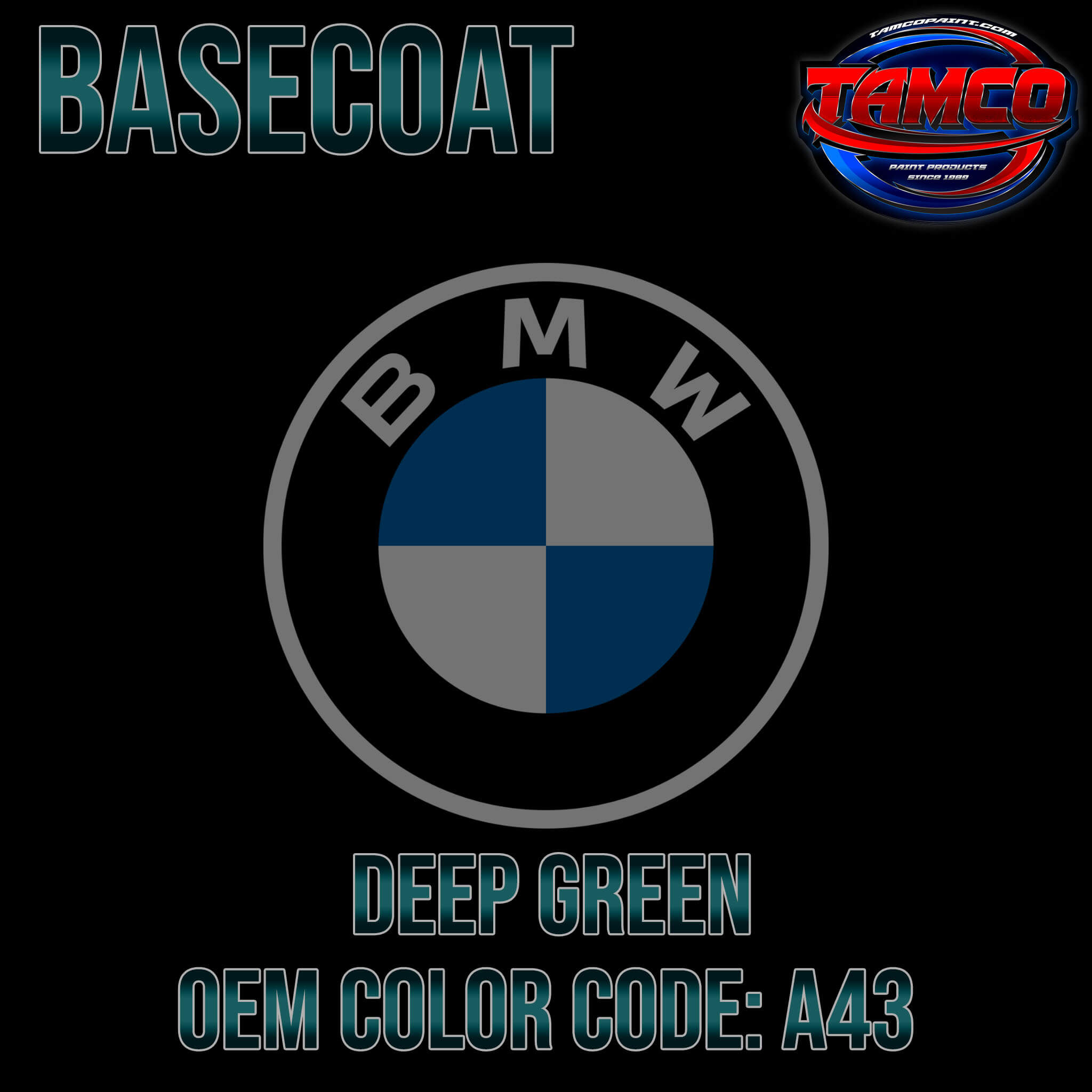 DEEP GREEN OEM BASECOAT