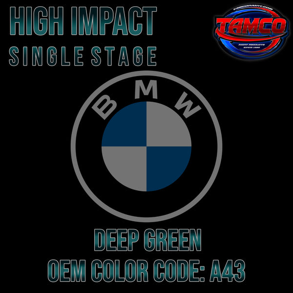 BMW Deep Green | A43 | 2006-2012 | OEM High Impact Single Stage