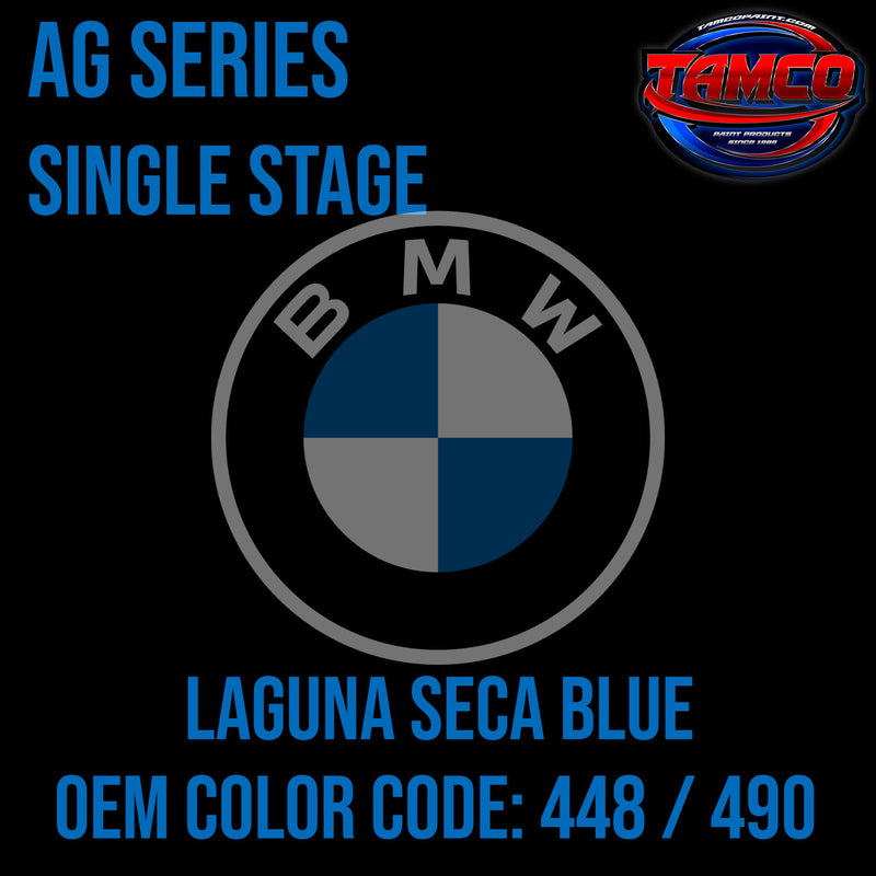 BMW Laguna Seca Blue | 448 / 490 | 2000-2004 | OEM AG Series Single Stage