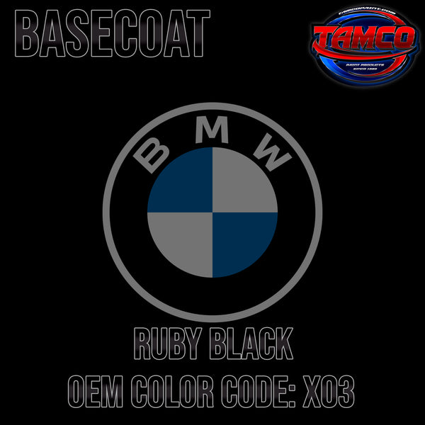 BMW Ruby Black | X03 | 2009-2017 | OEM High Impact Series Single Stage
