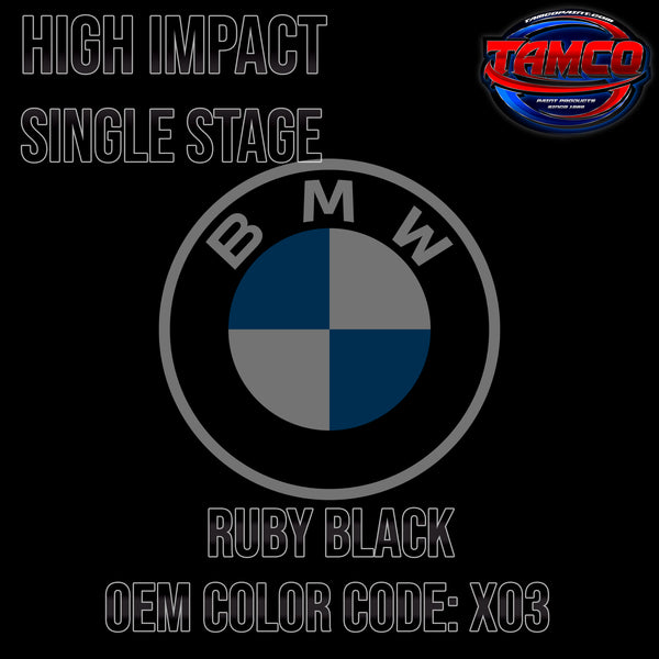 BMW Ruby Black | X03 | 2009-2017 | OEM Basecoat