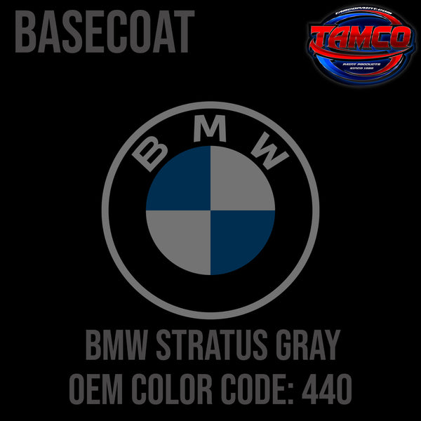 BMW Stratus Gray | 440 | 2000-2011 | OEM Basecoat