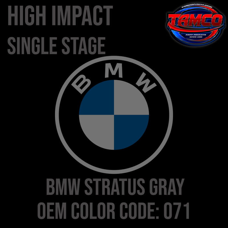BMW Stratus Gray | 440 | 2000-2011 | OEM High Impact Series Single Stage