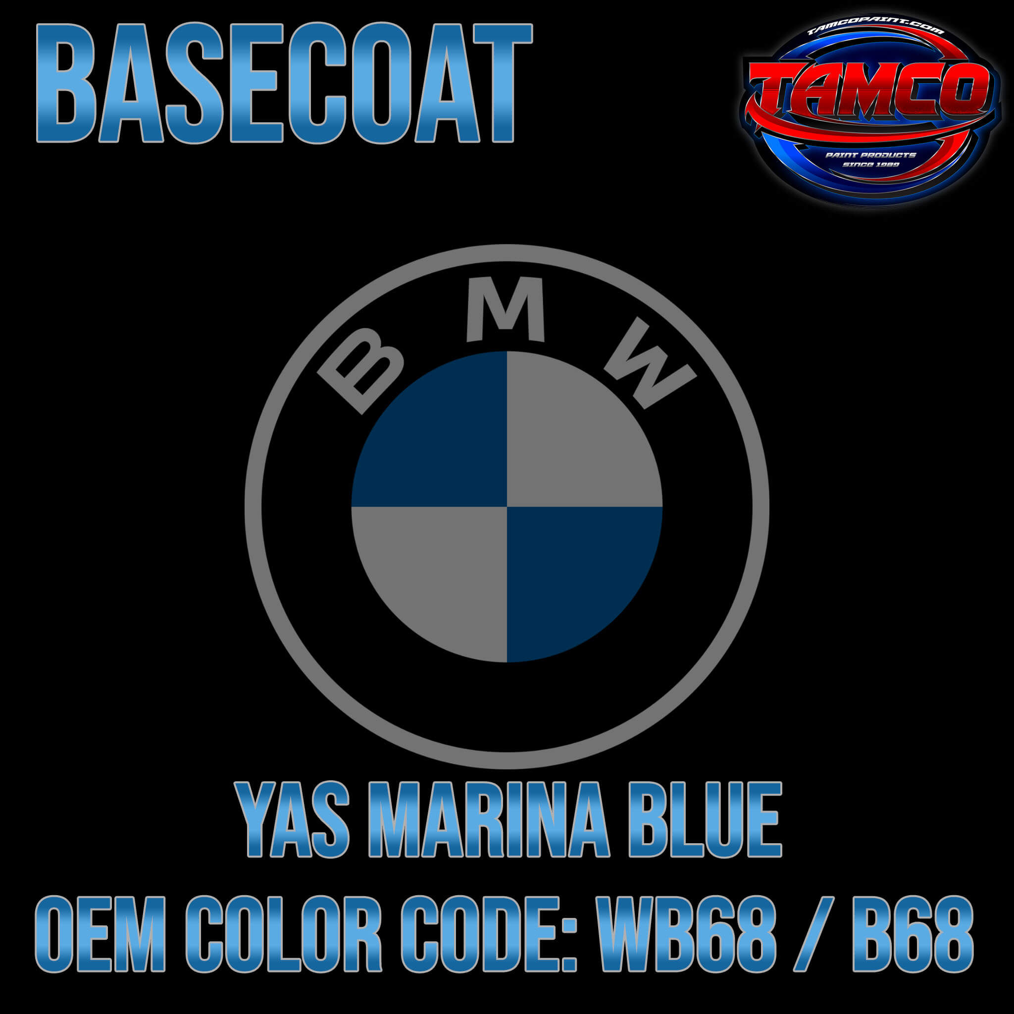 Yas Marina Blue OEM Basecoat