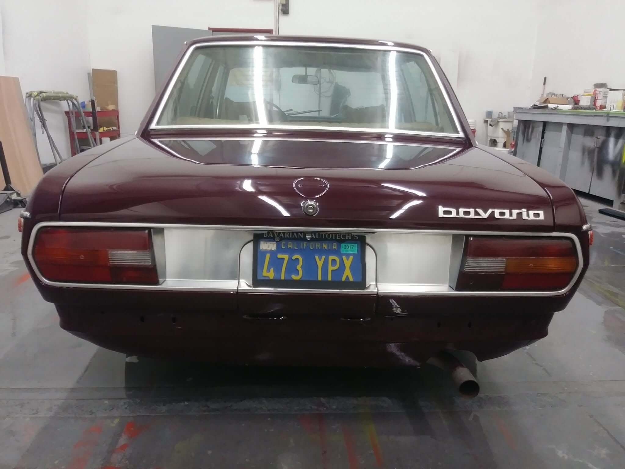 Tamco Paint BMW Malaga on 1971 BMW Bavaria