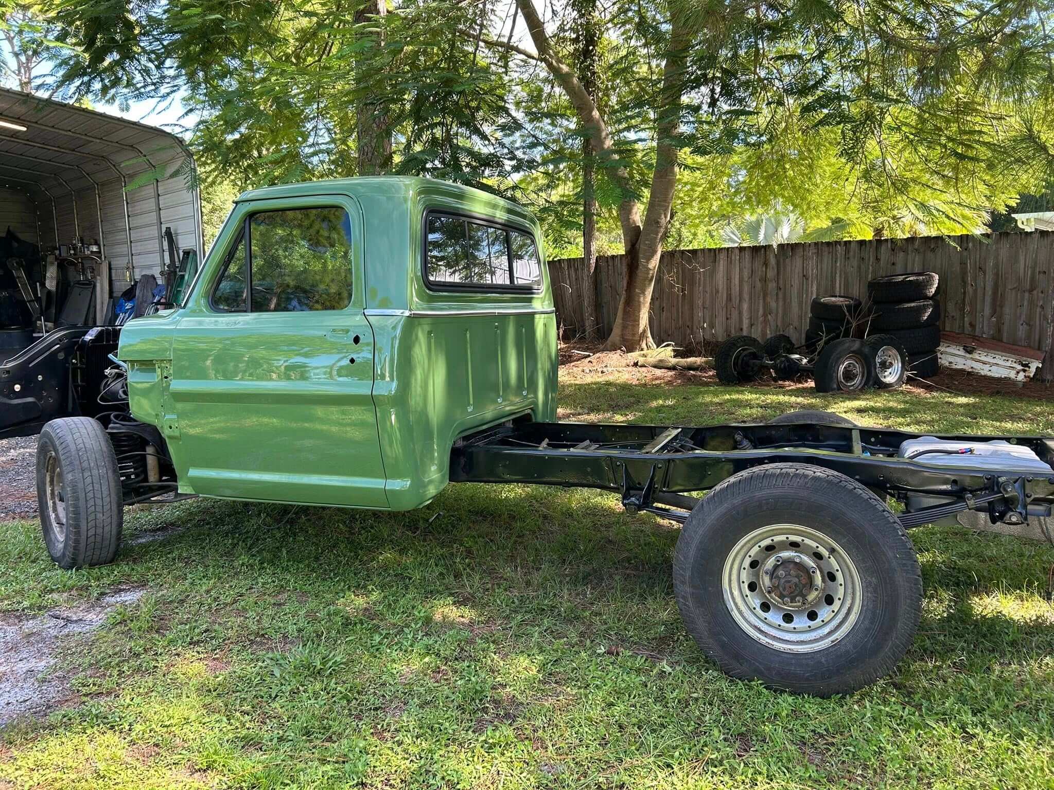 Tamco Paint Ford Boxwood Green | P / K / 3150 | 1968-1974 | OEM Basecoat in 1967 Ford F250