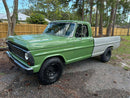 Tamco Paint Ford Boxwood Green Basecoat in 1967 Ford F250