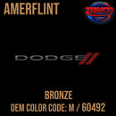 Dodge Bronze  OEM Amerflint II Series Single Stage