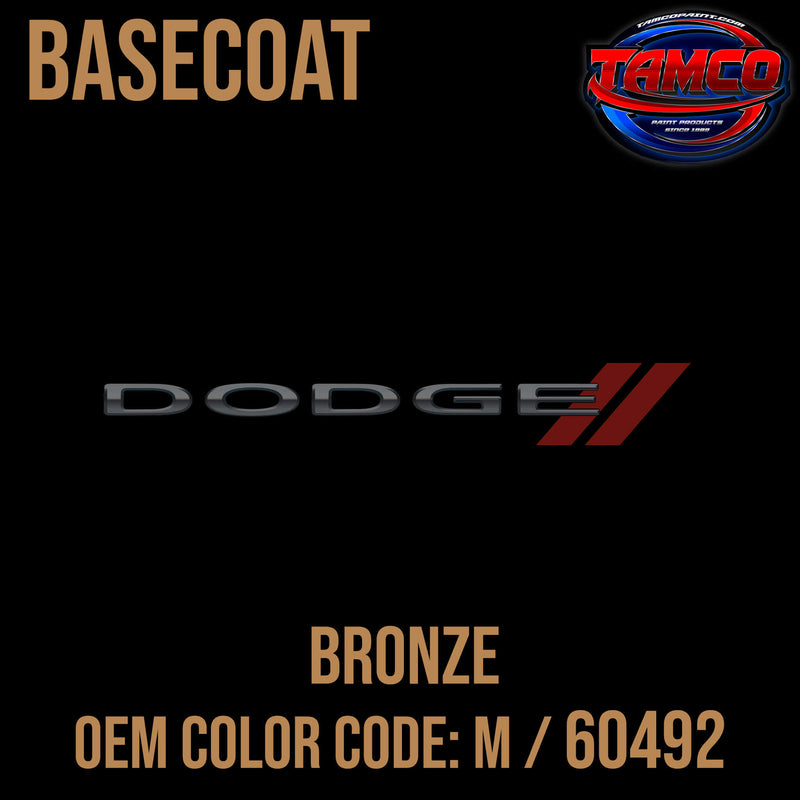 Dodge Bronze Basecoat