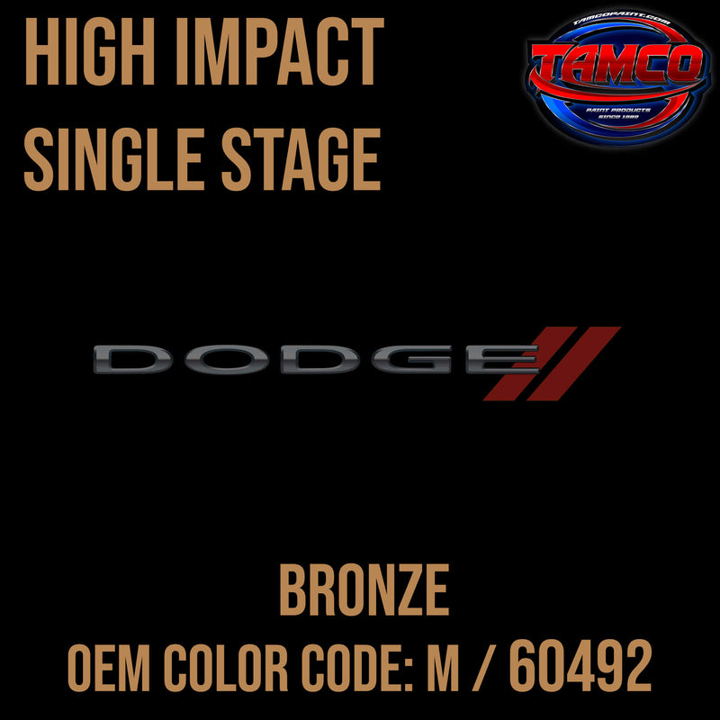 Dodge Bronze High Impact Single Stage 