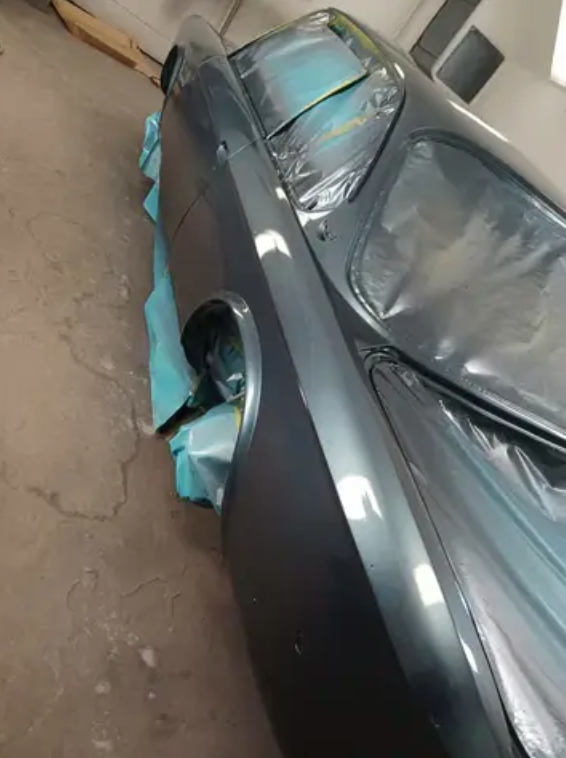 Tamco Paint Baikal Blue in 1974 BMW E9 