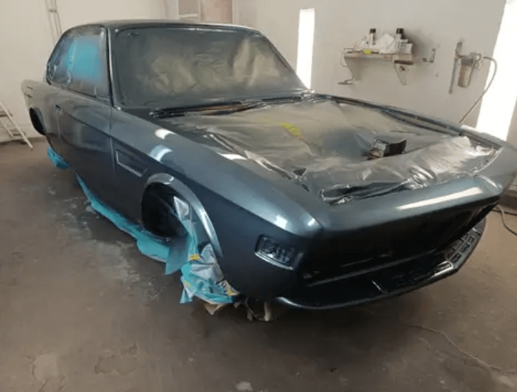 Tamco Paint Baikal Blue in 1974 BMW E9 