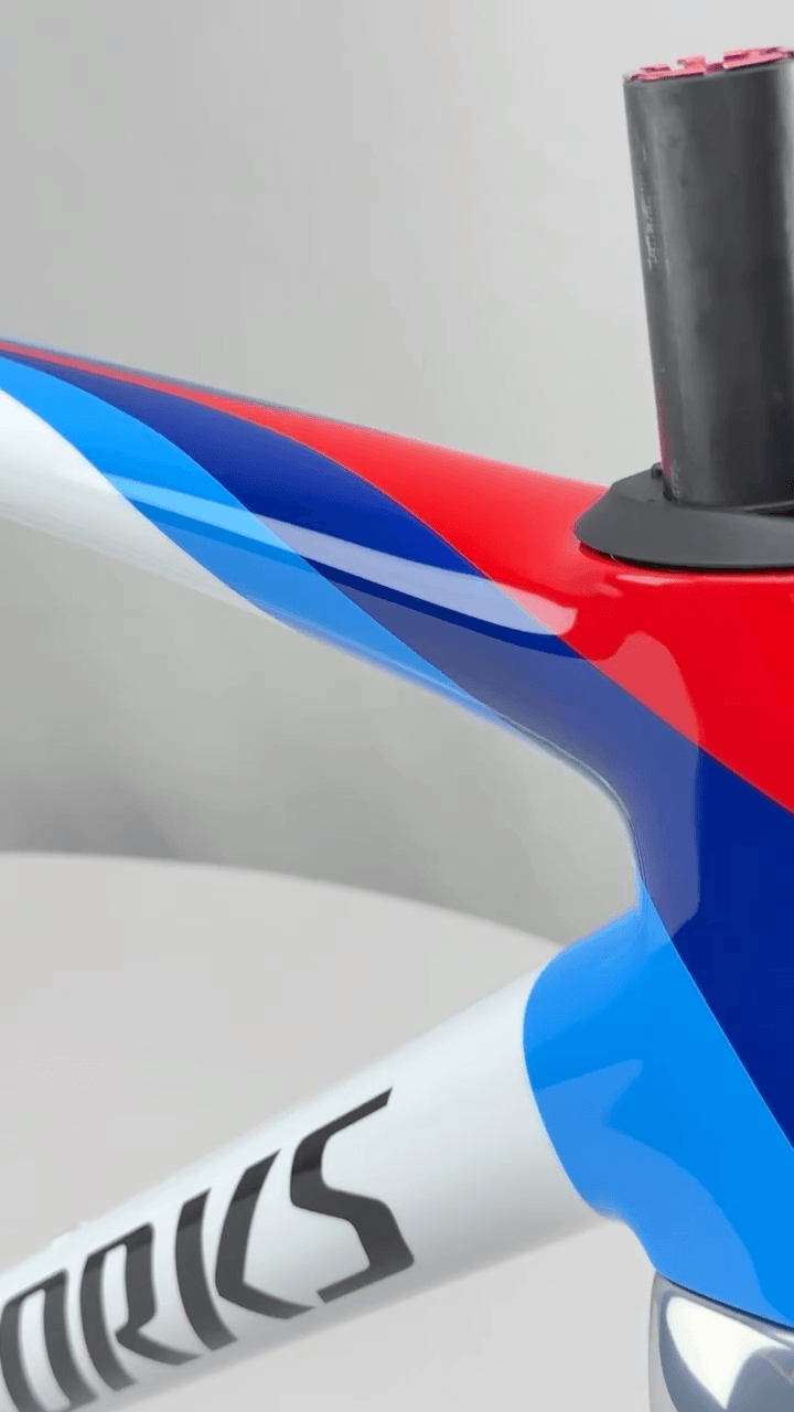 Tamco Paint Basecoat Factory Packs on Bespoke S-Works Tarmac SL8