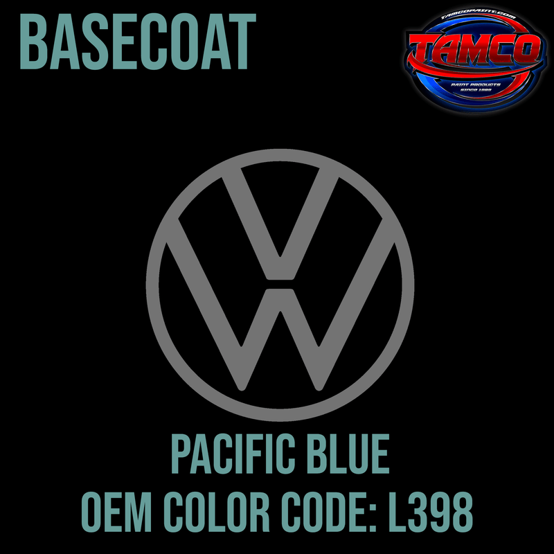 Volkswagen Pacific Blue Basecoat 