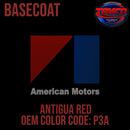 Tamco Paint AMC Rambler Antigua Red code P3A OEM Basecoat