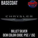 Tamco Paint Chrysler Billet Silver Metallic Code PSC / JSC OEM Basecoat