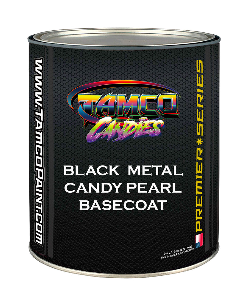 Tamco Paint Black Metal Candy Pearl Basecoat