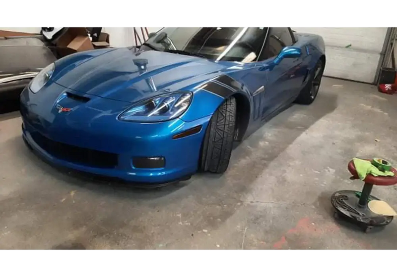 Tamco Paint Black Metal 2K Candy in Corvette Tail Lights