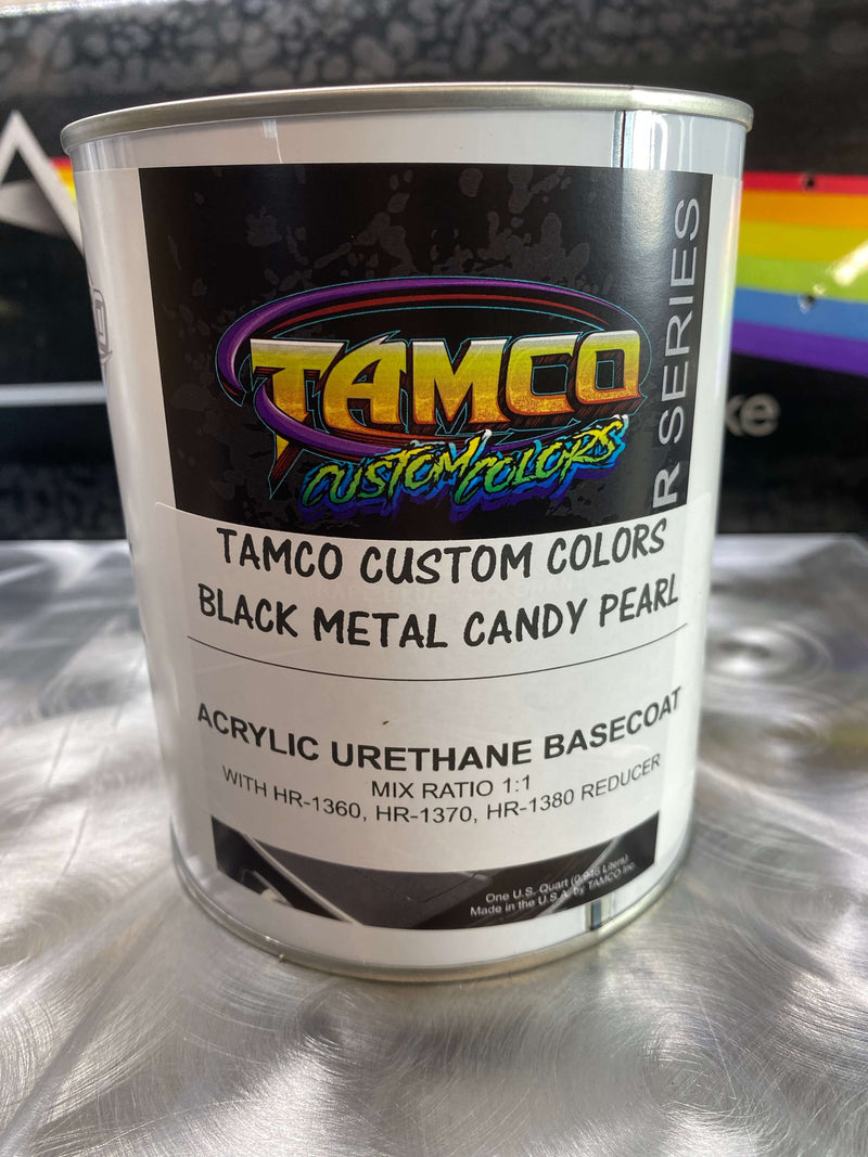 Tamco Paint Black Metal Candy Pearl Basecoat