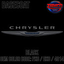 Tamco Paint Chrysler Code Black OEM Basecoat