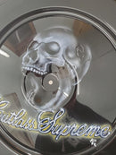 Tamco Concentrate Metal Grey Single Snorkel Air Cleaner Skull Design