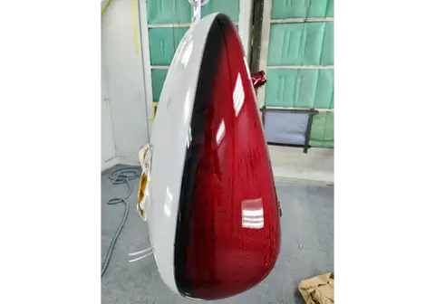 Tamco Paint Blizzard of Ozz White Pearl and OG Red - Candy Concentrate in Motorcycle Parts