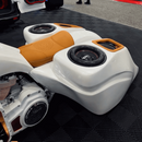 Tamco Paint Blizzard Of Ozz White Pearl on Harley-Davidson Bagger