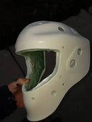 Tamco Paint Blizzard Of Ozz White Pearl in Helmet
