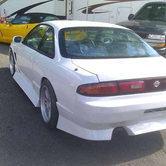 Tamco Paint Blizzard of Ozz Blue Pearl on Nissan 240SX
