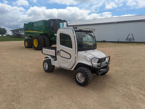 Tamco Paint Blizzard of Ozz Green Pearl in Kubota RTV-X