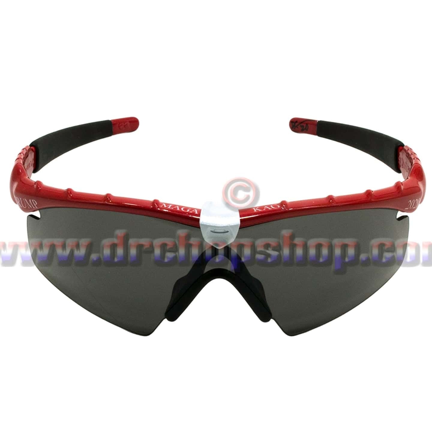 Tamco Paint Blizzard of Ozz White Pearl on Oakley Sunglasses