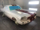Tamco Paint Blizzard of Ozz White Pearl on Ford Mustang