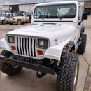 Tamco Paint Blizzard of Ozz White Pearl on Jeep Wrangler