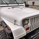 Tamco Paint Blizzard of Ozz White Pearl on Jeep Wrangler