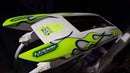 Tamco Paint Blue Nitrous on RC Catamaran Racing Boat Hull