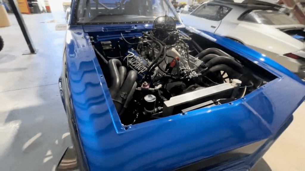 Tamco Paint Blue Nitrous on Chevrolet Camaro