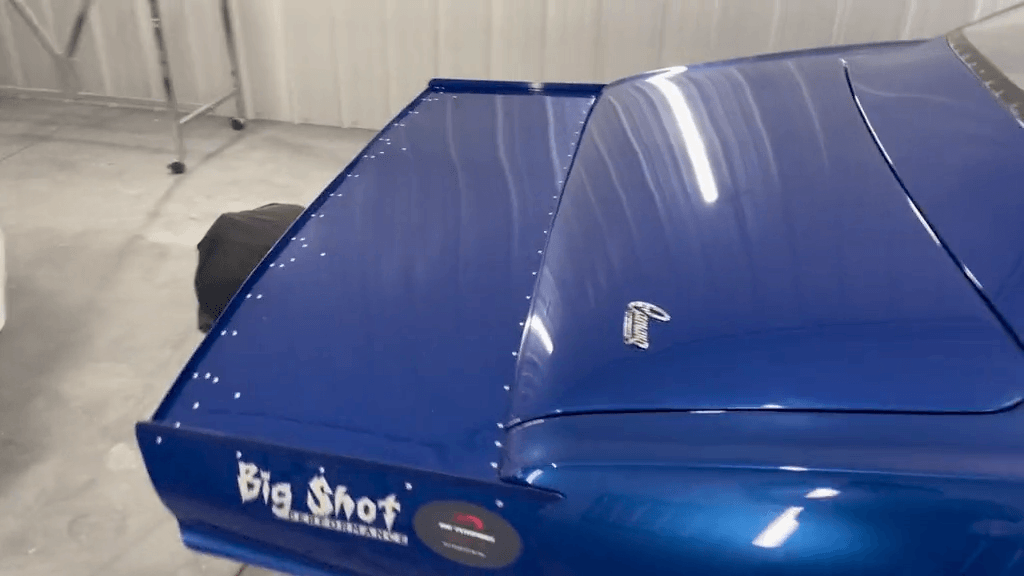 Tamco Paint Blue Nitrous on Chevrolet Camaro