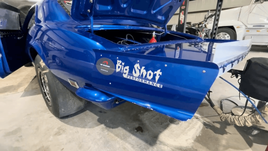Tamco Paint Blue Nitrous on Chevrolet Camaro