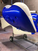 Tamco Paint Blue Nitrous on 1957 Chevy Trike