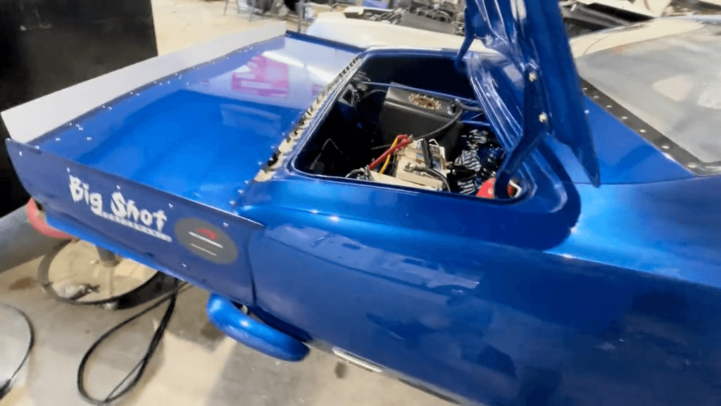 Tamco Paint Blue Nitrous on Chevrolet Camaro