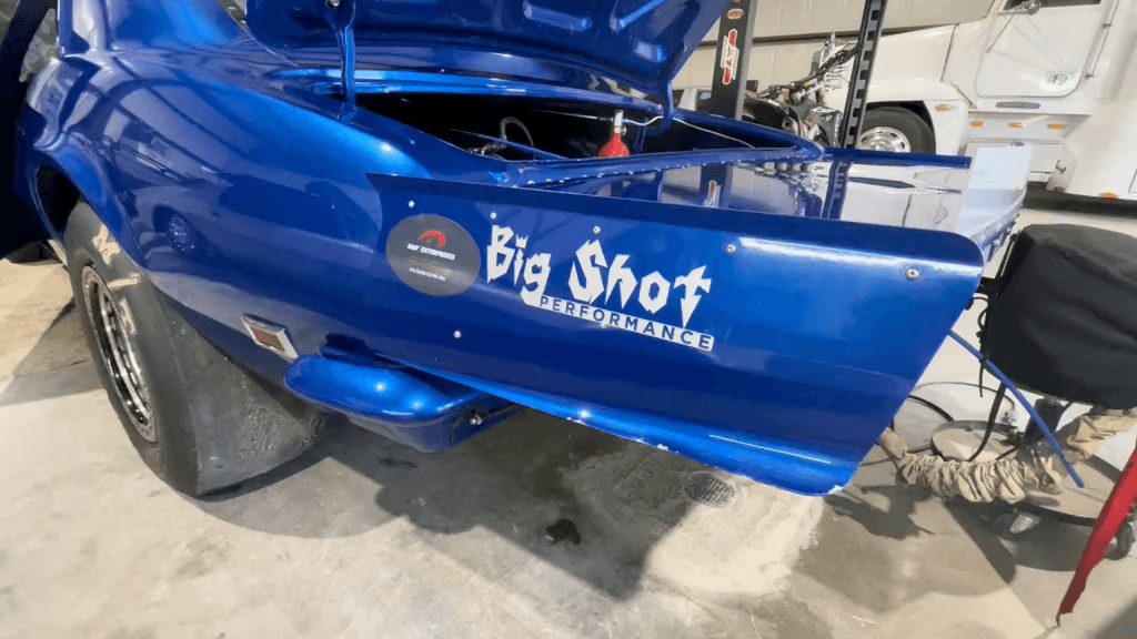 Tamco Paint Blue Nitrous on Chevrolet Camaro